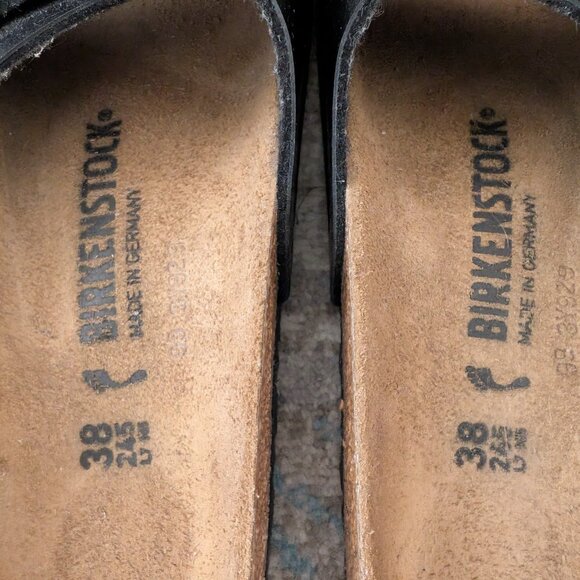 BIRKENSTOCK Sandals Women's 38 Catalina Graceful Licorice Buckle Slid On - Picture 6 of 12